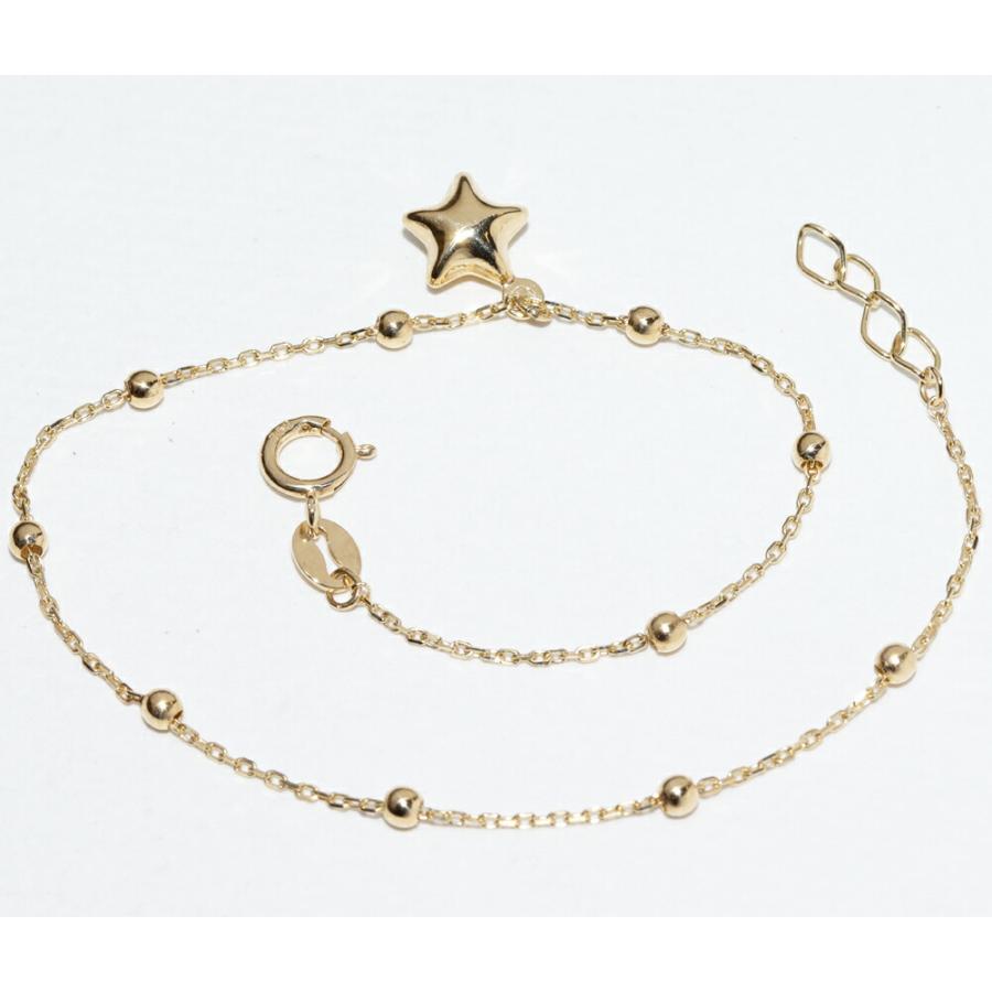 ブレスレット K18YG 星 スター : たかみ質店 Yahoo!店 - 通販 - Yahoo