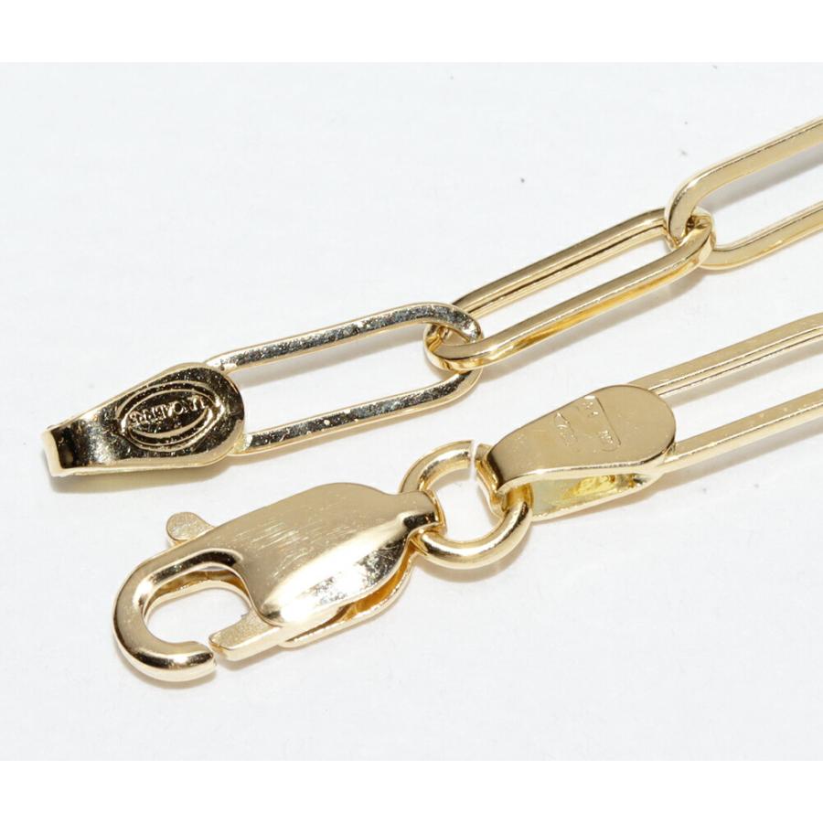 UNOAERRE（ウノアエレ） ブレスレット K18YG チェーンブレスレット