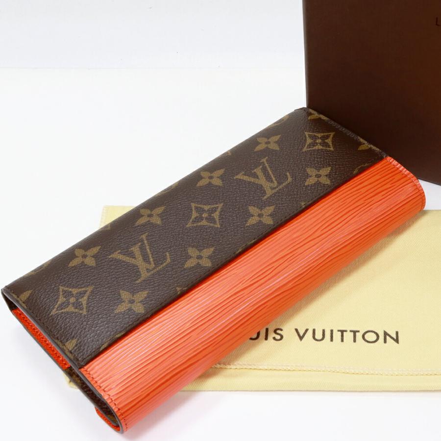 LOUIS VUITTON エピ　三つ折り長財布 ルイヴィトン エピ長財布