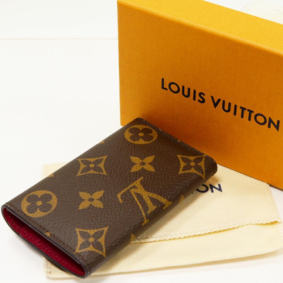 【極美品】ルイヴィトン モノグラム ミュルティクレ6 キーケース フューシャ LOUIS VUITTON ルイヴィトン M62630 ミュルティクレ6 モノグラム
