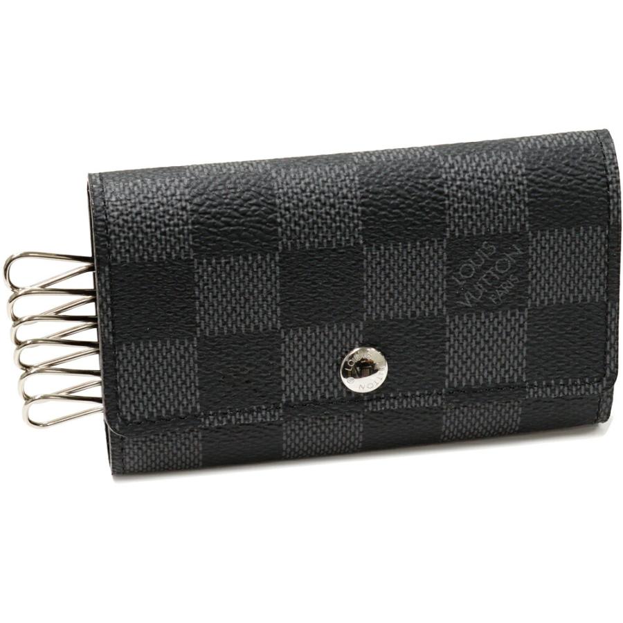 LOUIS VUITTON ダミエ グラフィット ミュルティクレ6 ６連 LOUIS VUITTON（ルイ・ヴィトン） 6連キーケース ダミエグラフィット
