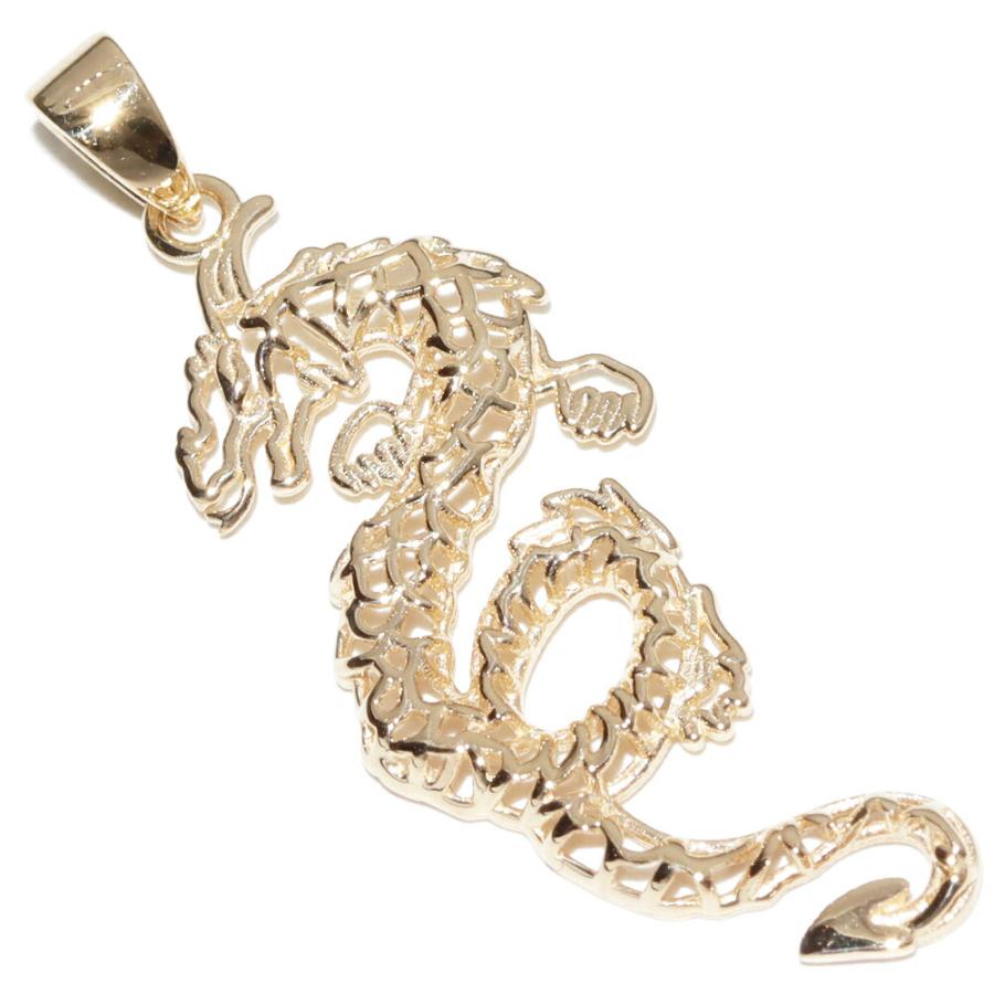 ペンダントトップ K18YG ドラゴン 龍 : たかみ質店 Yahoo!店 - 通販