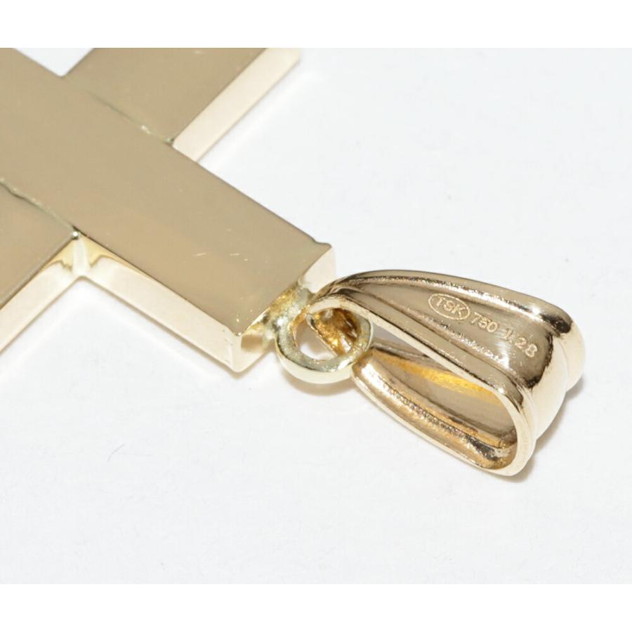 ペンダントトップ K18YG オニキス1.28ct クロス : たかみ質店 Yahoo!店