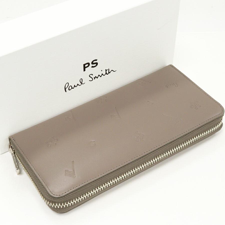 Paul Smith（ポール・スミス） PS ドローイング ロングウォレット 牛革
