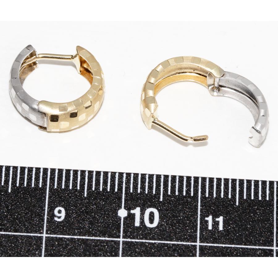 フープピアス K18YG/K18WG : たかみ質店 Yahoo!店 - 通販 - Yahoo