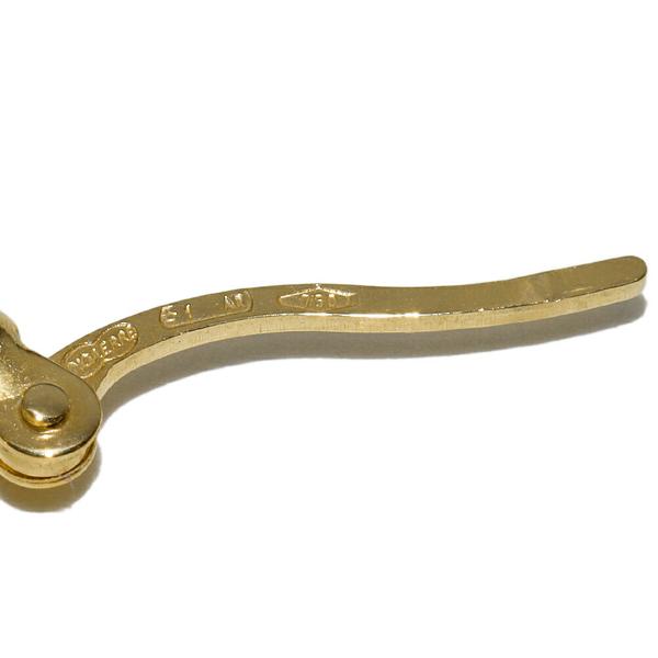 ウノアエレ ピアス K18YG フープピアス ウノアエレ ピアス