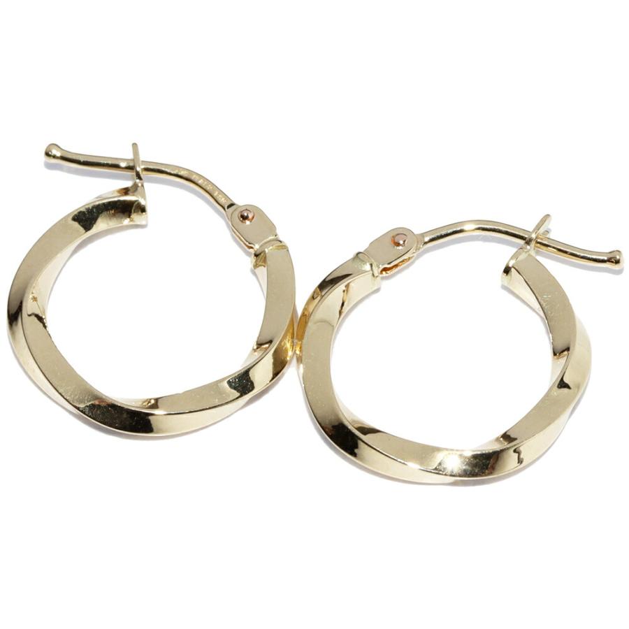 ピアス K18YG フープピアス : たかみ質店 Yahoo!店 - 通販 - Yahoo