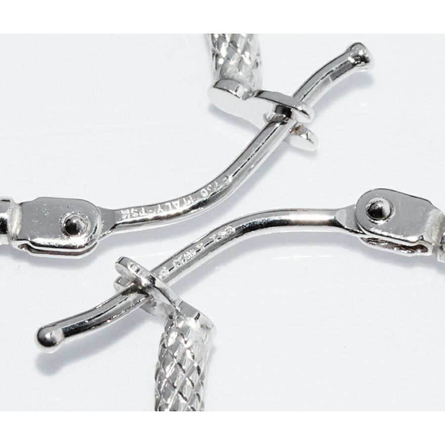 ete フープピアス 18k K18YG フープ ピアス（270848） ｜ women