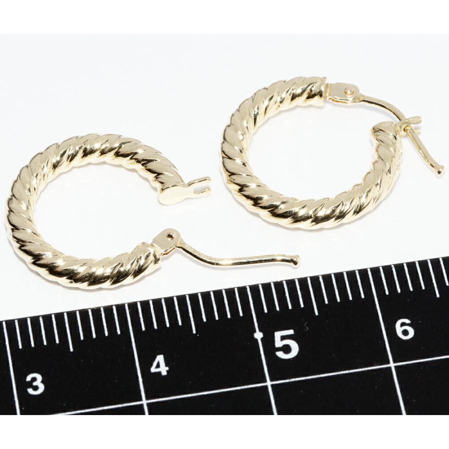 ピアス K18YG フープピアス : たかみ質店 Yahoo!店 - 通販 - Yahoo