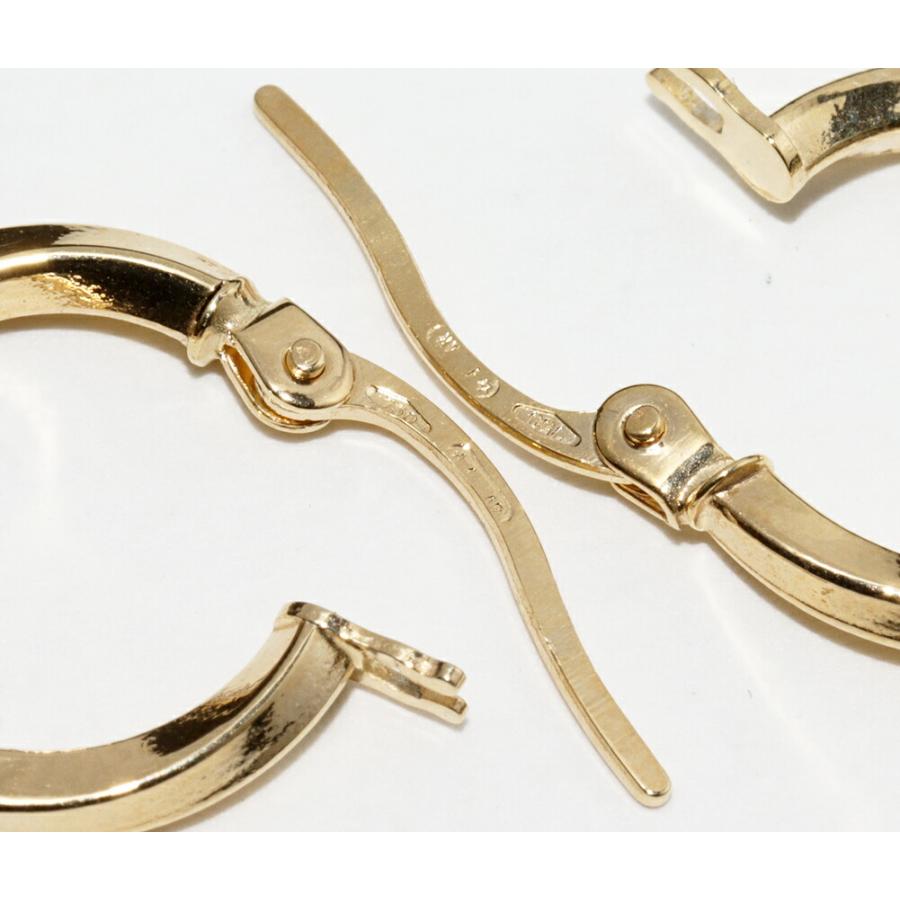 UNOAERRE（ウノアエレ） ピアス K18YG フープピアス : たかみ質店