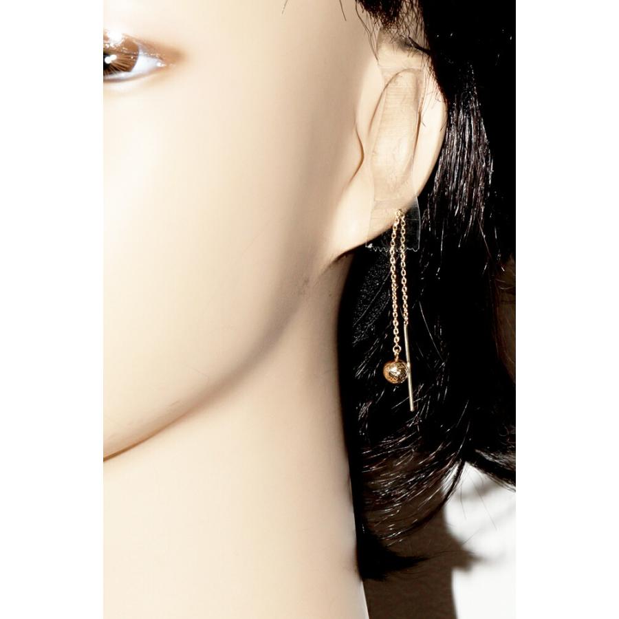 K18アメリカンピアス ガーネット E295GA-Y 188-015 | 山梨県笛吹