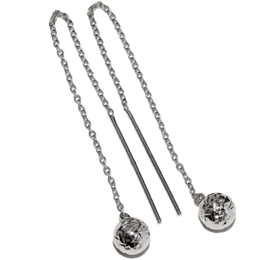 ピアス K18WG ボール アメリカンピアス : たかみ質店 Yahoo!店 - 通販 