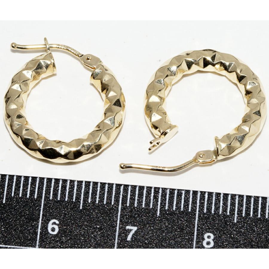 ピアス K18YG フープピアス : たかみ質店 Yahoo!店 - 通販 - Yahoo