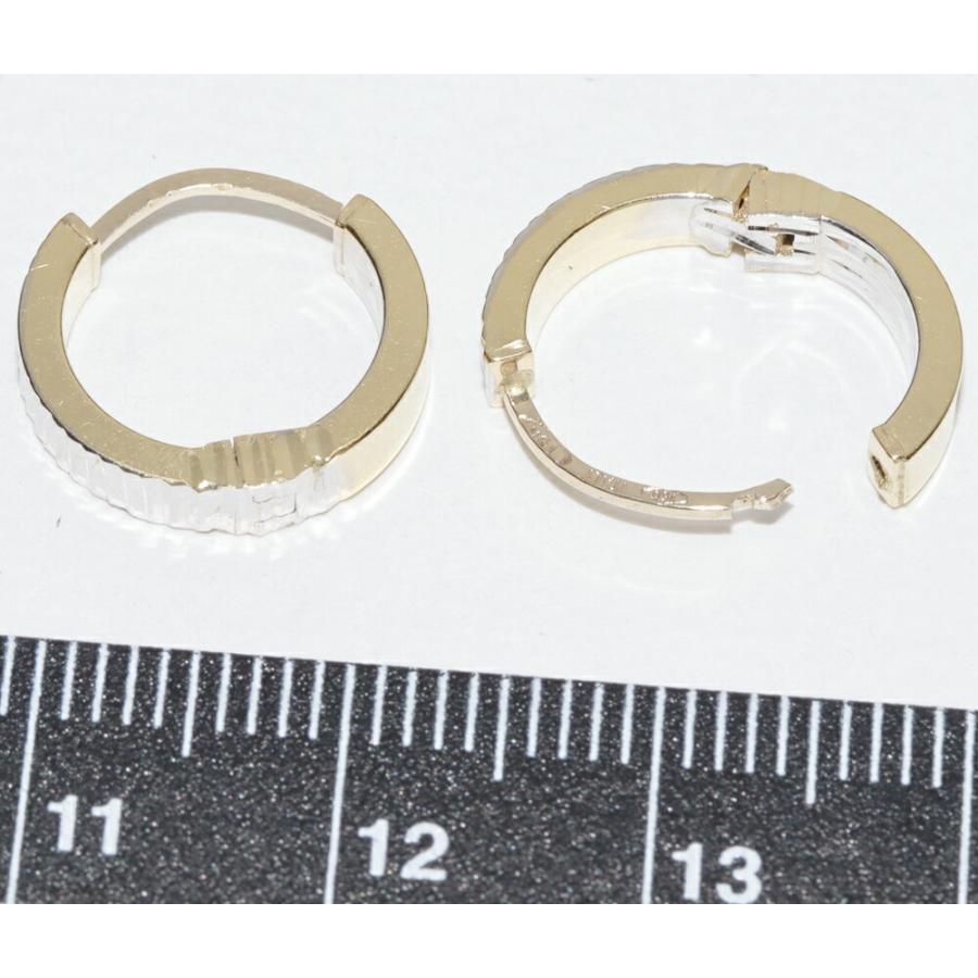 ピアス K18YG K18WG フープピアス : たかみ質店 Yahoo!店 - 通販