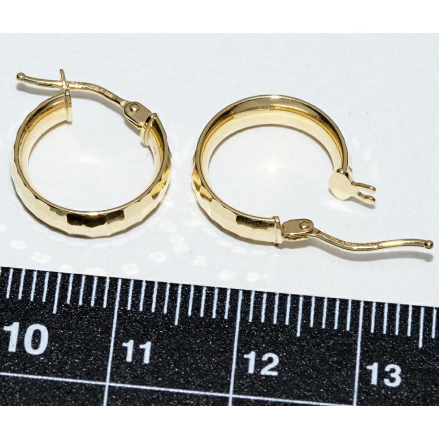 K18YG　フープピアス(スナップタイプ) K18YG フープピアス(スナップタイプ)