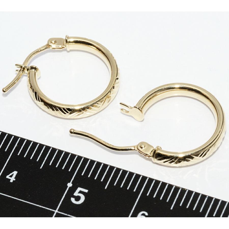 ピアス K18YG フープピアス : たかみ質店 Yahoo!店 - 通販 - Yahoo