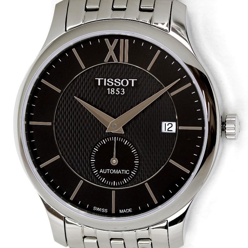 かわいい新作 ティソ　トラディション　T063.428.11.058.00　腕時計　シースルーバック　裏スケルトン　オートマ　メンズ 腕時計