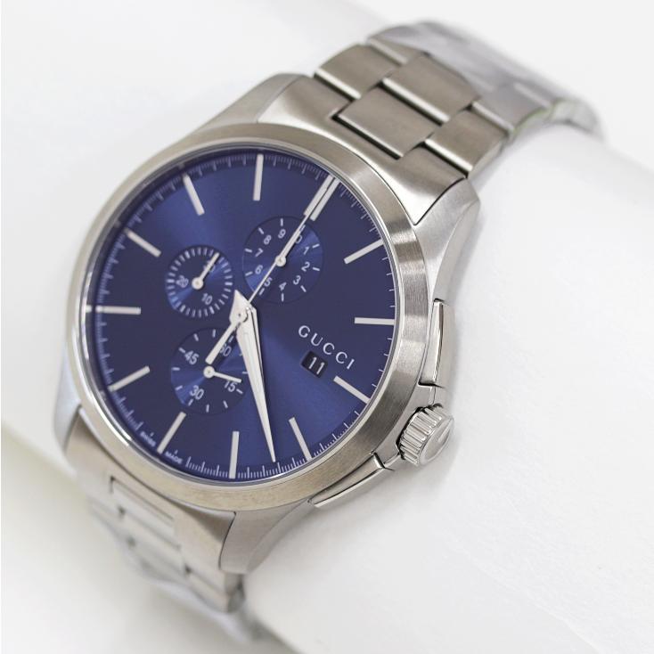 グッチ Gタイムレス YA126273 126.2 腕時計 クロノグラフ クォーツ  
