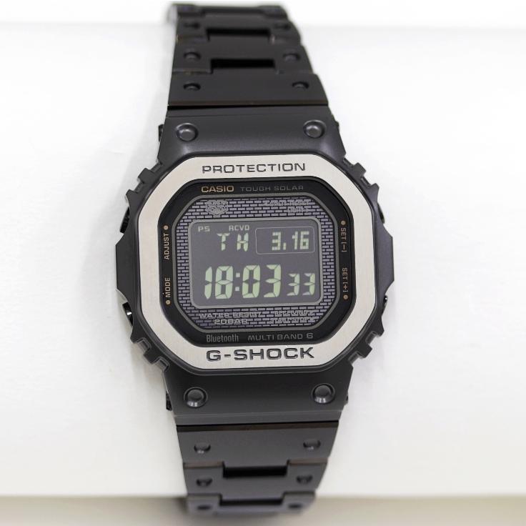 カシオ　G-SHOCK　Gショック　GMW-B5000MB-1JF　腕時計　電波ソーラー　Bluetooth　クォーツ　メンズ　　　　新品同様品｜takami78pr｜03
