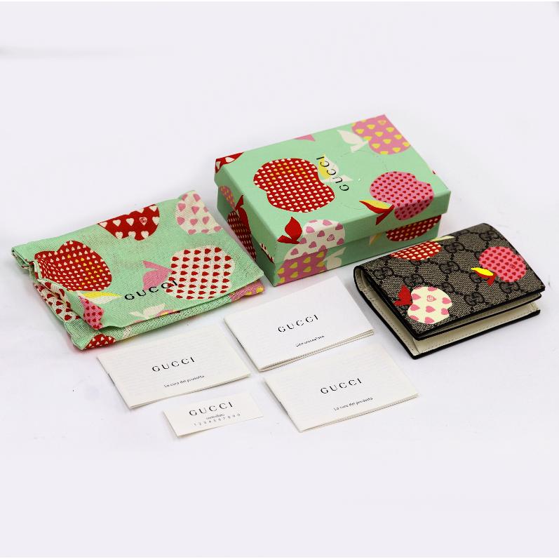 GUCCI GUCCI グッチ GGスプリーム レ ポム 二つ折り財布 663922 小銭 