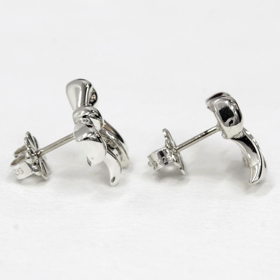 TIFFANY&Co.（ティファニー） SV シルバー リボン ピアス : 質 買取