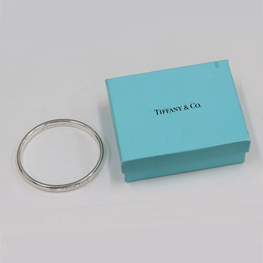 TIFFANY&CO. ティファニー SV シルバー 1837 バングル ブレス