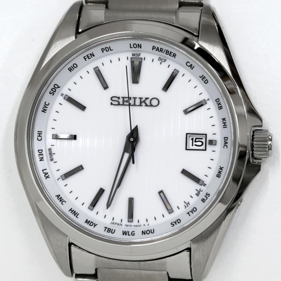 訳あり　セイコー電波ソーラーチタン腕時計SBTM287　7B75 SEIKO SELECTION セイコー セレクション SBTM287 7B75-0AA0 腕時計