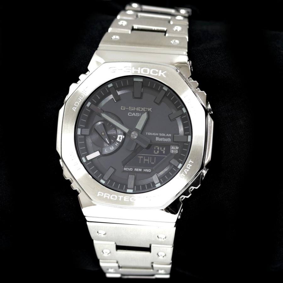 G-SHOCK GM-B2100D-1AJF ソーラー　Bluetooth 中古 G-SHOCK Gショック フルメタル ソーラー GMC-B2100D-1AJF フルアナログ