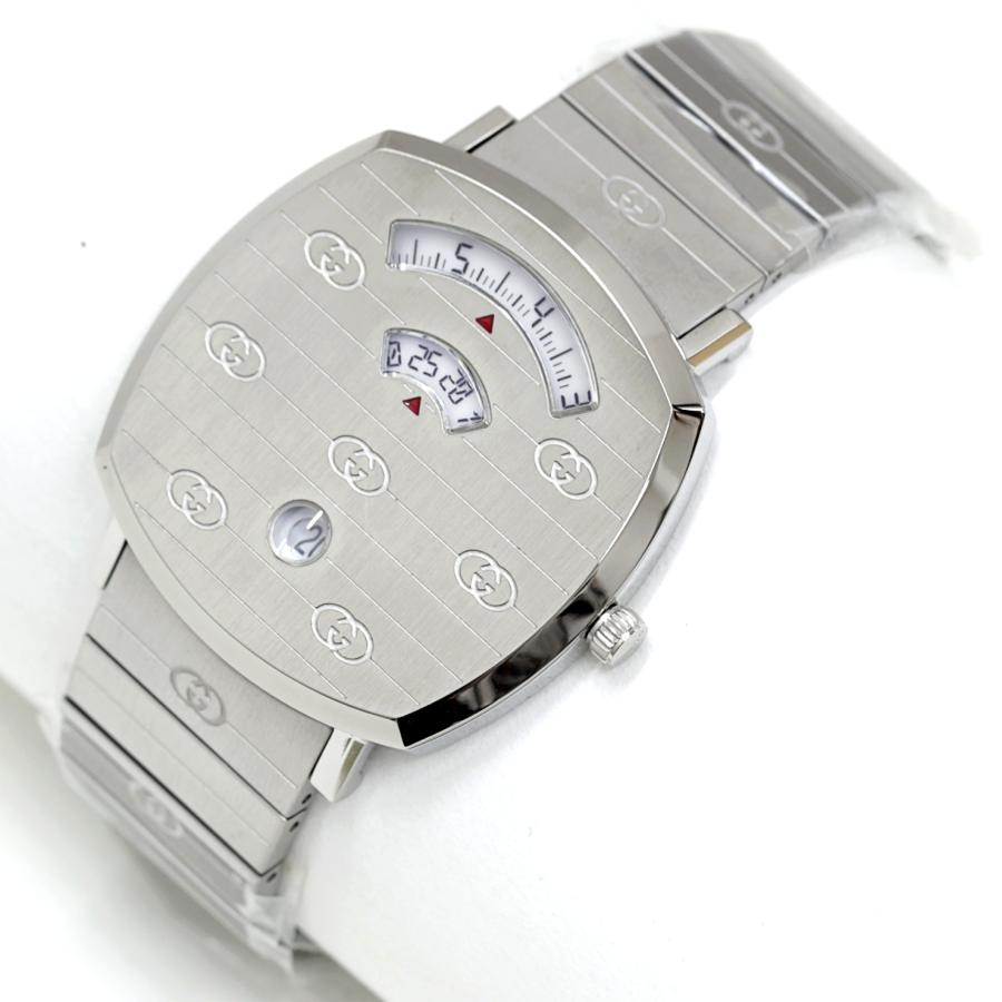 【未使用品】グッチ YA157410 157.3 グリップ ウォッチ シルバー GUCCI（グッチ） グリップウォッチ 157.3 YA157410 腕時計 クォーツ