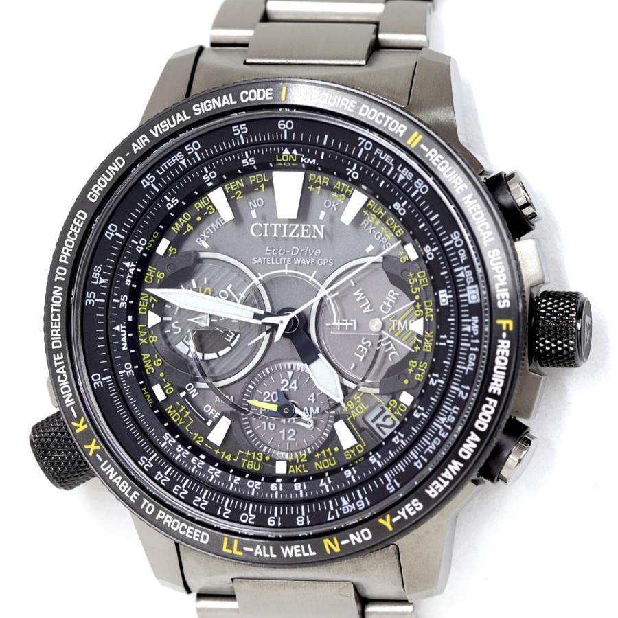 【てつ】美品 シチズン プロマスター スカイ SKY（PROMASTER） シチズン プロマスター スカイ CC7014-82E F990