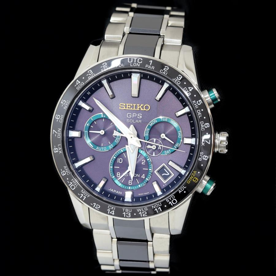 銀時 5X series Dual-Time セイコー アストロン 銀座限定 300本 SBXC025