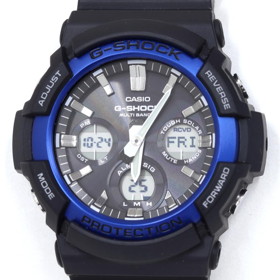 中古品　カシオ　G-SHOCK GAW-100B 電波ソーラー腕時計 G-SHOCK カシオ G-SHOCK Gショック GAW-100B 腕時計 電波ソーラー