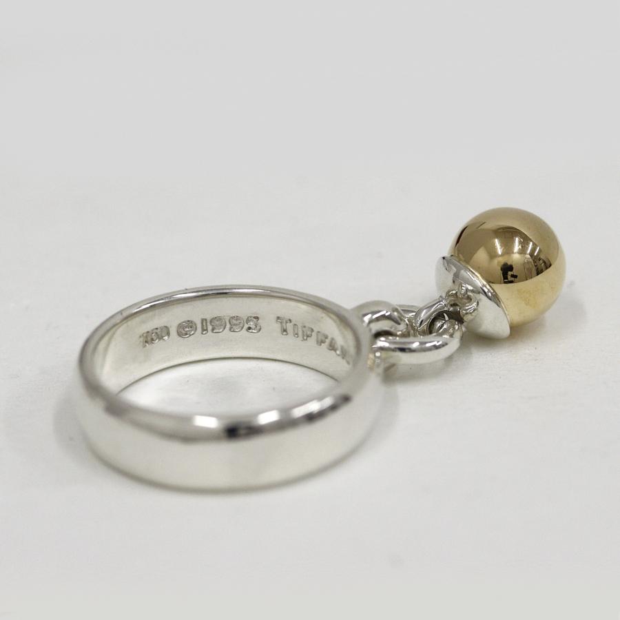 専用出品！Tiffany & Co. ハードウェアボールリング シルバー TIFFANY&Co.（ティファニー） SV シルバー 750YG ハードウェア ボール
