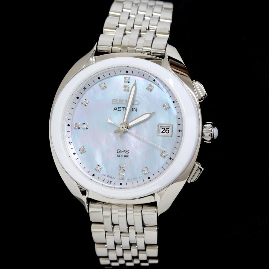 セイコー SEIKO STXD002/3X22-0AA0 アストロン 14Pダイヤ GPS ソーラー電波 レディース _913280【ev10】 SEIKO - セイコー SEIKO STXD002/3X22-0AA0 アストロン 14Pダイヤ GPS