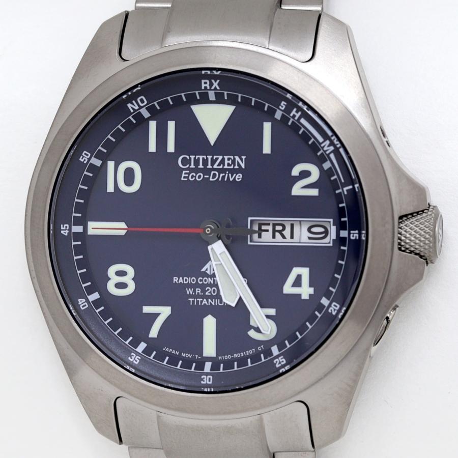 【美品】シチズン　プロマスター　H100-R014731 AT6080-53L LAND シチズン プロマスター ランド AT6080-53L H100-R014731 腕時計