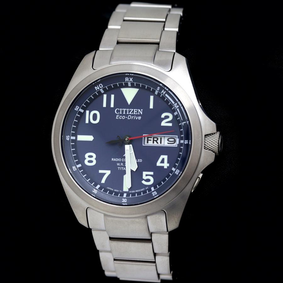 【美品】シチズン　プロマスター　H100-R014731 AT6080-53L LAND シチズン プロマスター ランド AT6080-53L H100-R014731 腕時計