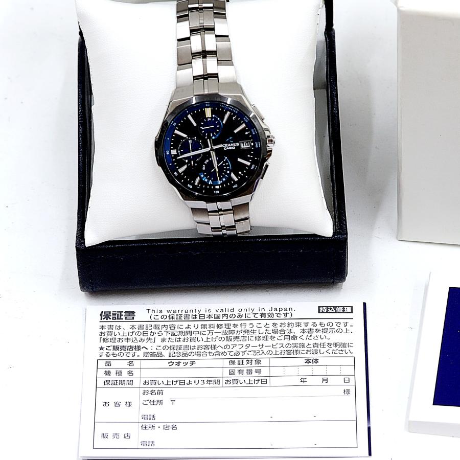 Manta（OCEANUS） カシオ オシアナス OCW-S5000E-1AJF 腕時計 電波 