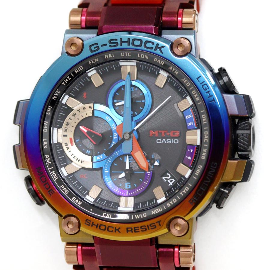 MT-G カシオ G-SHOCK Gショック 火山雷 MTG-B1000VL-4AJR 腕時計 電波 