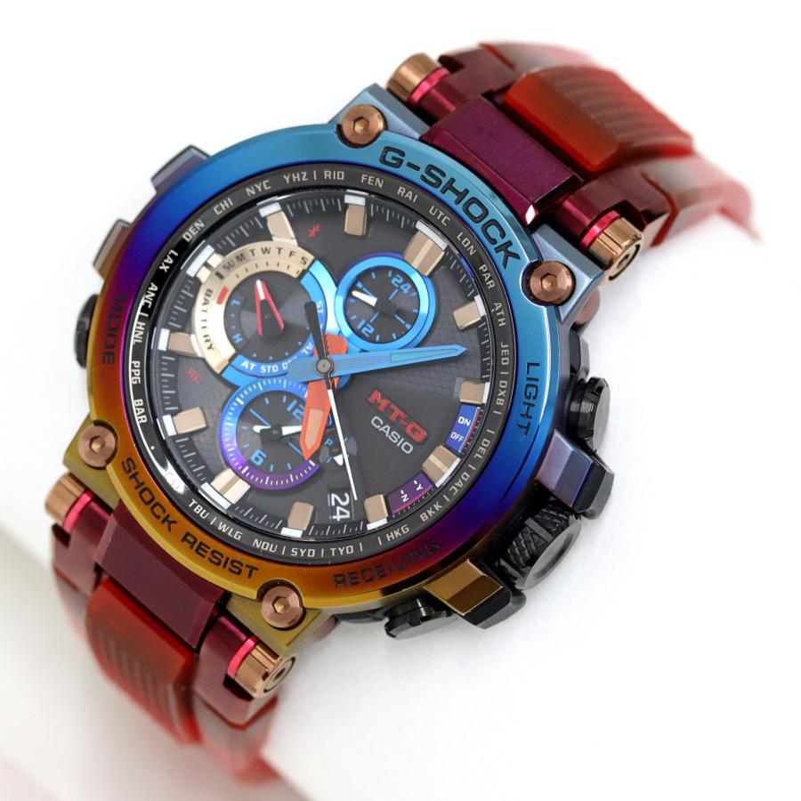 MT-G カシオ G-SHOCK Gショック 火山雷 MTG-B1000VL-4AJR 腕時計 電波