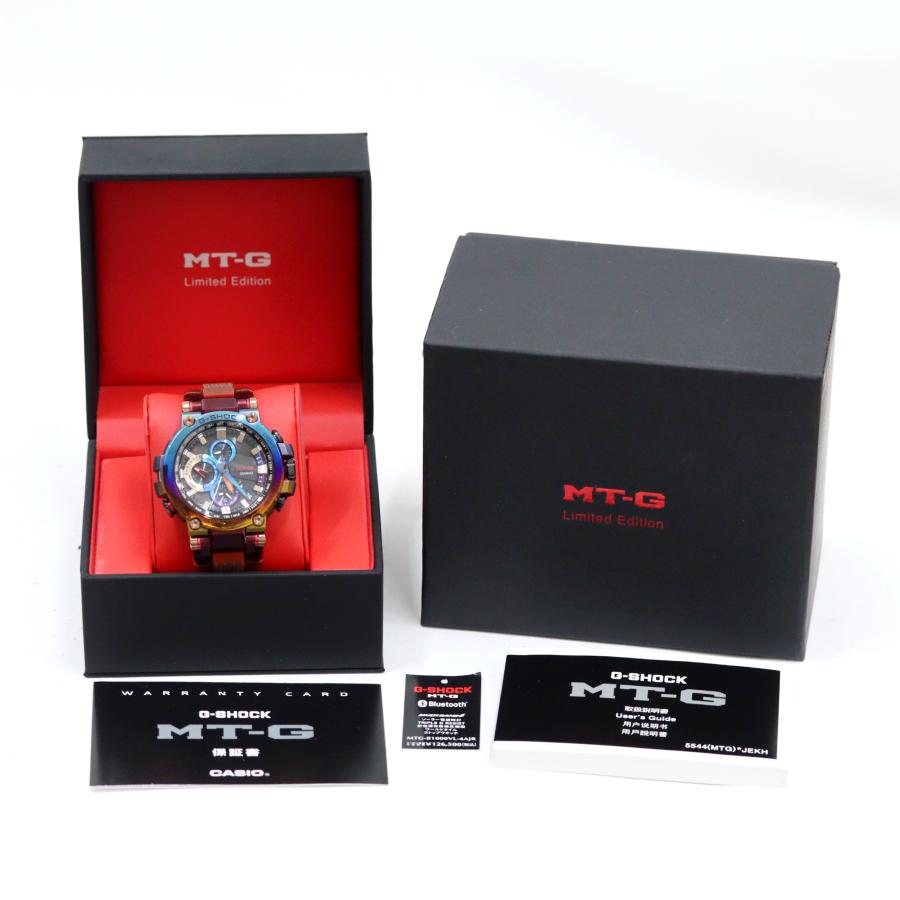 MT-G カシオ G-SHOCK Gショック 火山雷 MTG-B1000VL-4AJR 腕時計 電波 