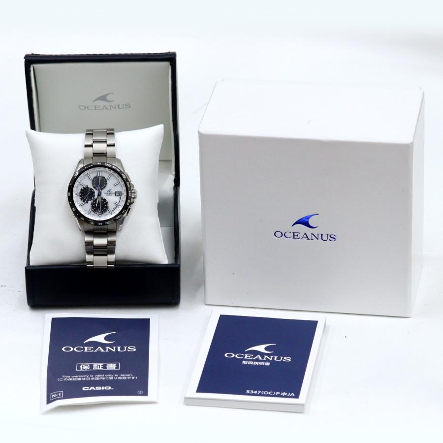 OCEANUS カシオ オシアナス OCW-T2600J-7AJF 腕時計 電波ソーラー 