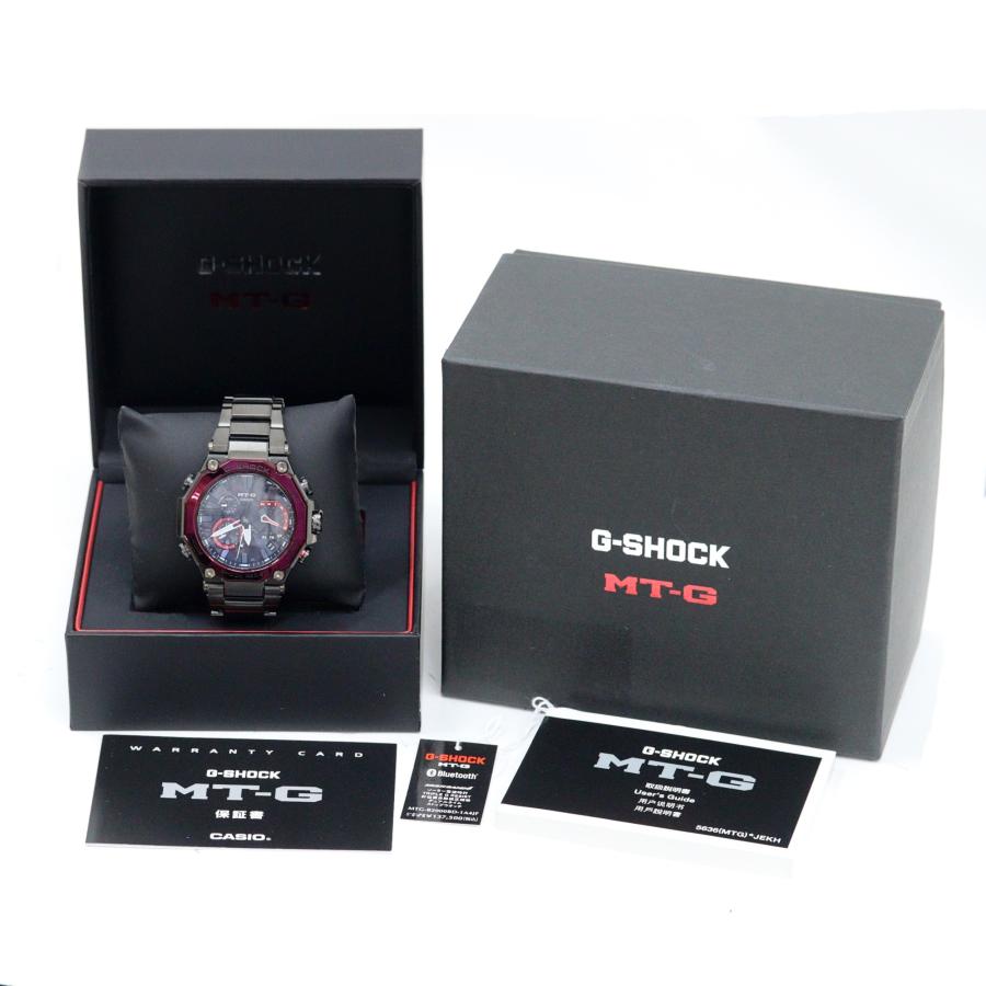 カシオ　G-SHOCK　Gショック　MTG-B2000BD-1A4JF　腕時計　電波ソーラー　Bluetooth　クォーツ　メンズの画像