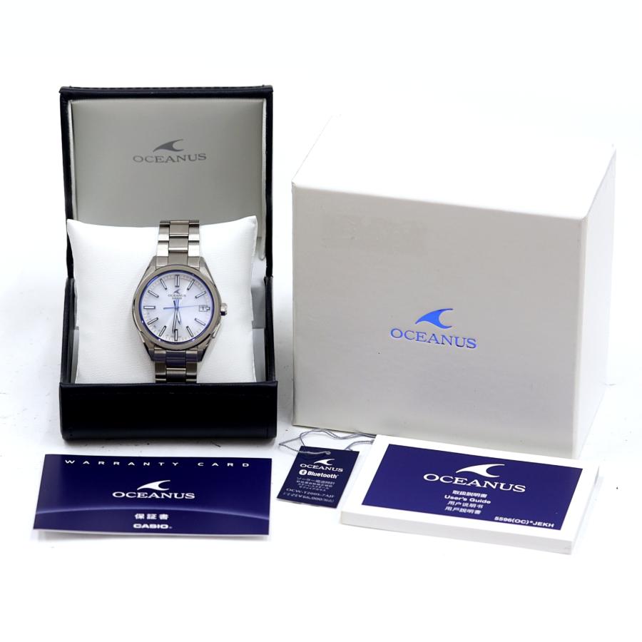 OCEANUS カシオ オシアナス OCW-T200S-7AJF 腕時計 電波ソーラー