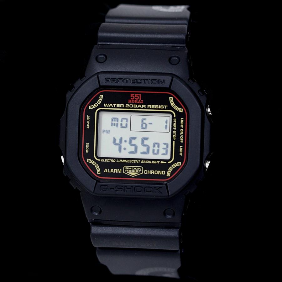 七十五周年551HORAI.G-SHOCK G-SHOCK カシオ G-SHOCK Gショック 551蓬莱75周年コラボ DW-5600VT