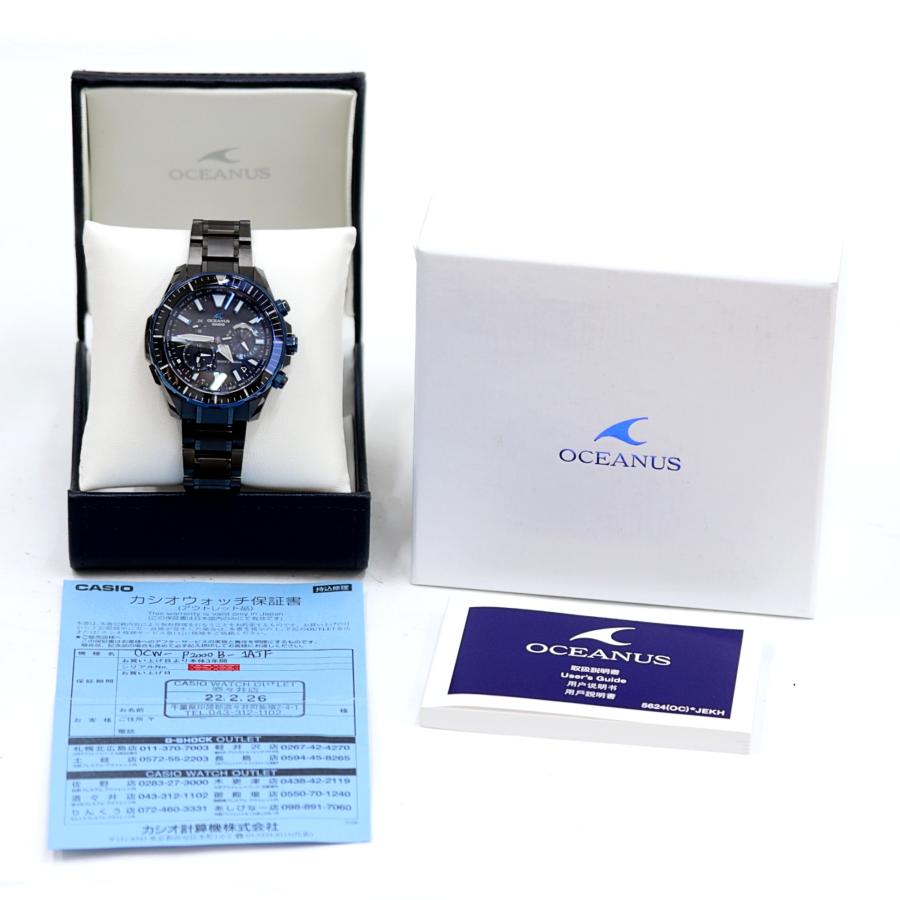 CACHALOT カシオ オシアナス カシャロ OCW-P2000B-1AJF 腕時計 電波