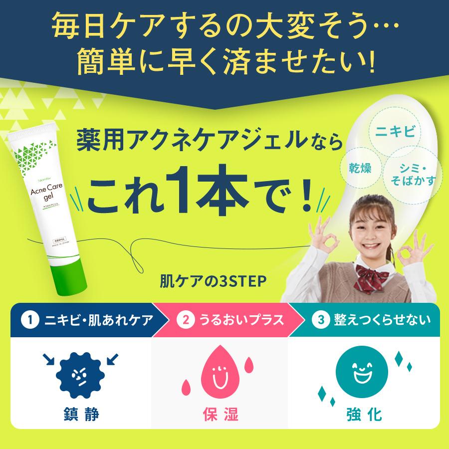 ニキビ にきび ニキビケア アクネケア ジェル ニキビ跡 ニキビ