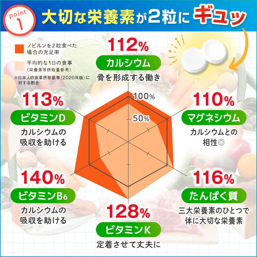 ノビルン 【LINE登録で300円OFFクーポン】ノビルン 6袋セット
