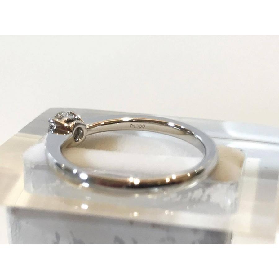 プラチナ ダイヤモンドリング 505816-B : タカモリヤフー店 - 通販