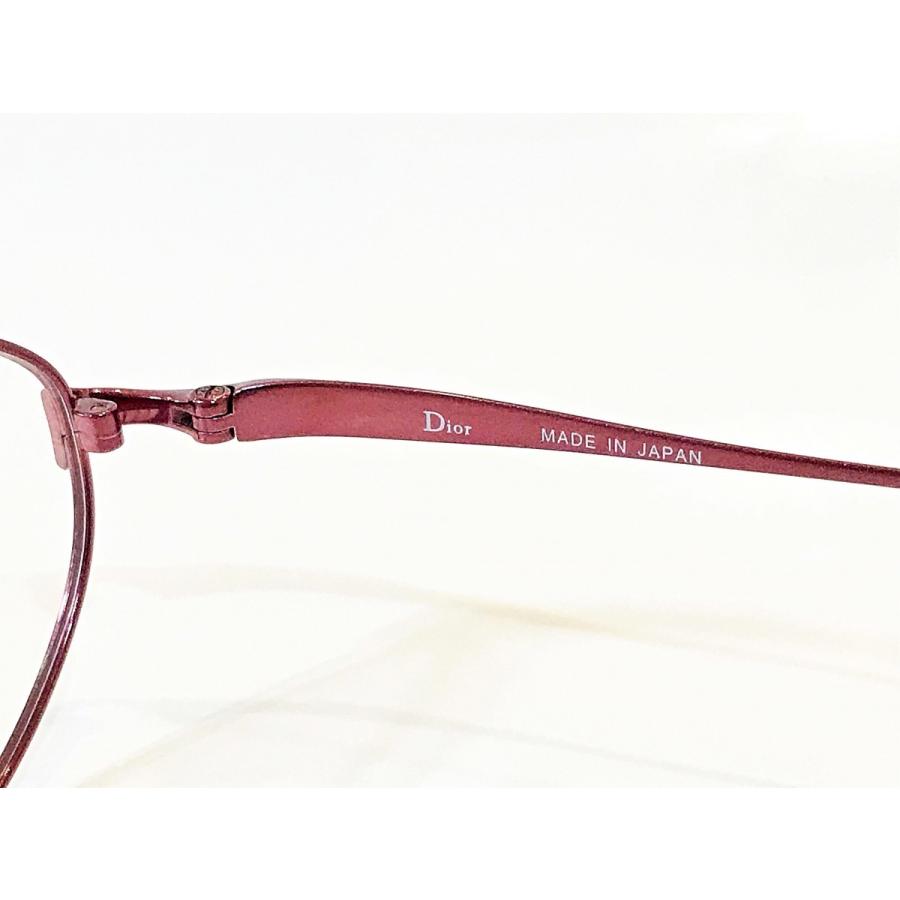 Dior メガネ Christian Dior 日本製 Christian Dior ディオール メガネ CD-7593J : タカモリヤフー店