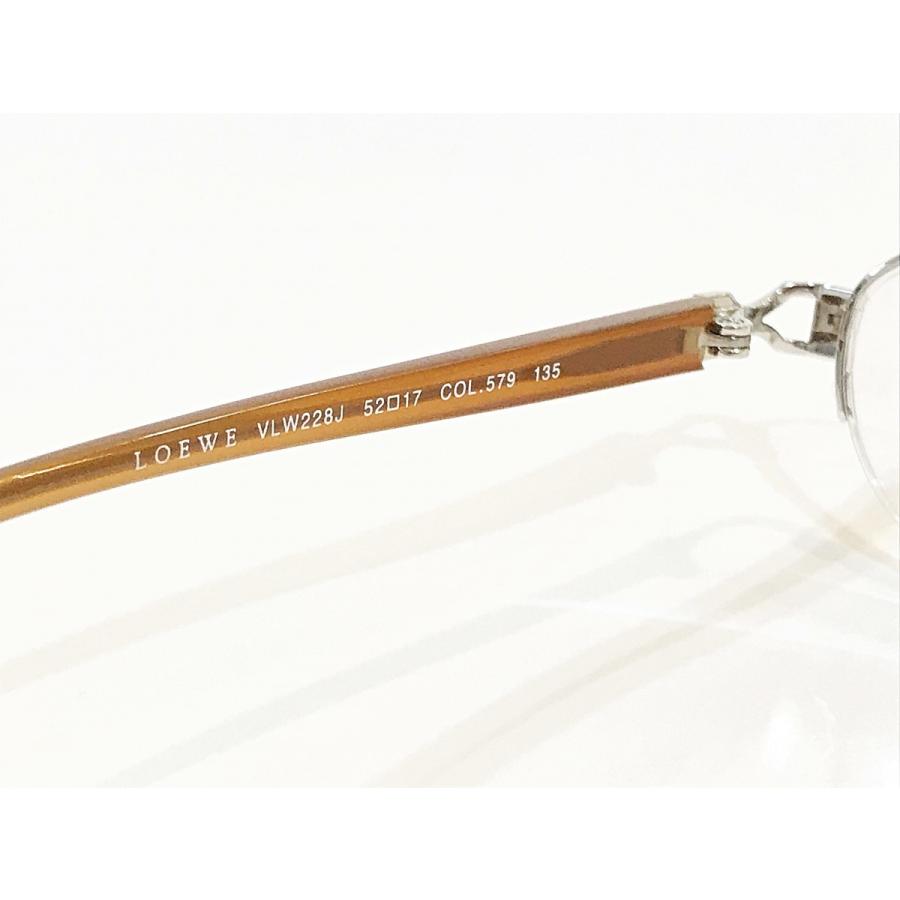 ロエベ LOEWE メガネ ナイロール VLW-228J 